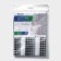 Bathroom curtain "Rhythm", 180 × 180 cm, white-black color