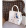 Women's bag Eleganta Beige flora