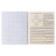 Subject Calligrata Top "Dark Marble", 48 sheets in a biology cage, with reference material, covering a shared cardboard, coating Soft-Touch with gold foil, offset block