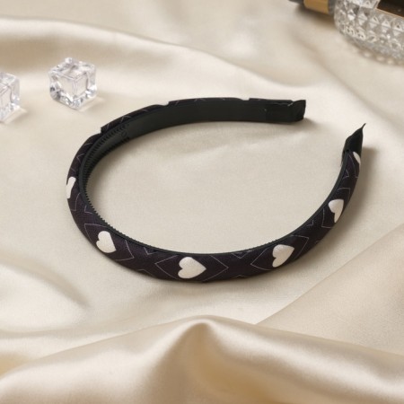 Hair cap "shirli" heart, 1 cm, mix
