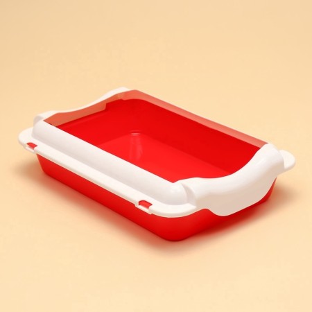 Medium toilet with 36 x 26 x 9, red/white-4
