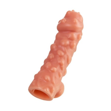 Kokos nozzle is realistic with additional stimulation, TPE, bodily, 17.6 cm-5