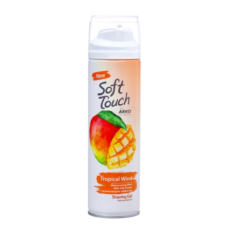 Shaving gel Arko Women Soft Touch Tropic Winds "Tropical Freshness", 200 ml