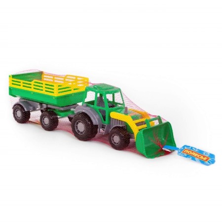 Tractor with trailer No. 2 and bucket "Master", MIX colors-3