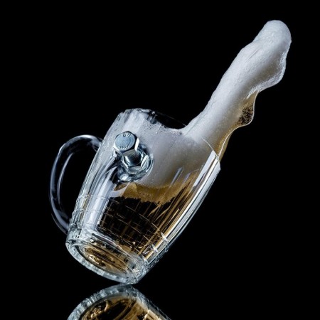 The mug "impenetrable", with a bolt, for beer, 500 ml-6