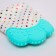 Mitten Mitten "Baby", on Velcro, turquoise color, crush me