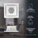 Lamp built -in era KL101, IP20, 12W, 91x91x39 mm, white color