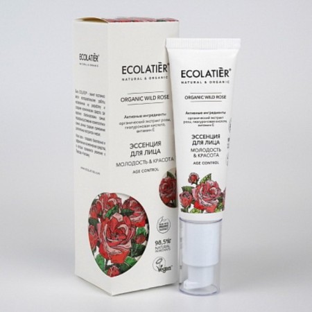 Ecolatier Organic Wild Rose Essence, 30 ml