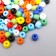 Round beads 6/0 "Multi-colored" 30 g (+ /- 2g)