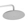 The shower system Zein Z3892, pouring in the case, upper watering can D = 23 cm, manual 11.5 cm, chrome