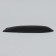 Shoes for shoes, adhesive base, 8 × 6 cm, steam, black color