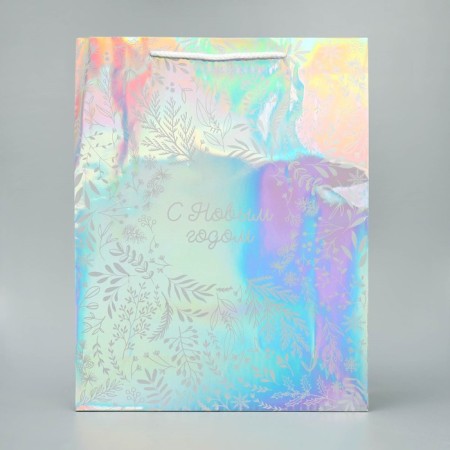 Holographic package "New Year's Eve", L 31 x 40 x 11.5 cm, New Year-1
