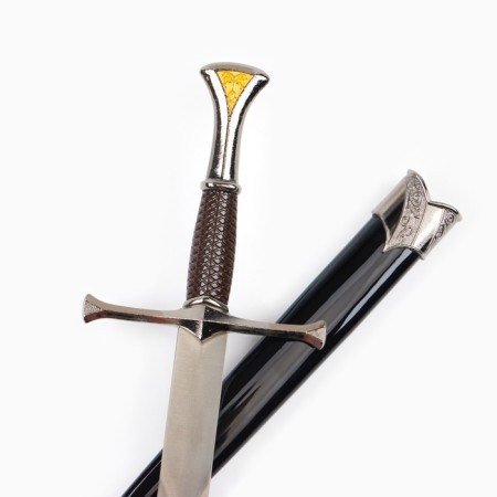 Suv. product dagger, black scabbard, 35cm-3