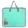Folder with A4+handles, 332 x 268 x 90 mm, Erichkrause "Matt Pastel Bloom", 600 μm, lightning from above, green