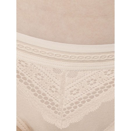 Female cowards, size 46, cream color-1