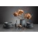 Set of plates Tkano Kitchen Spirit, 21 cm, 2 pcs, dark gray color