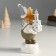 Souvenir Polystone Light "Losik in a cap with gifts and a candle" 7.5x6.5x16 cm
