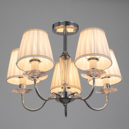 Avtal chandelier 5xe14 40W chrome 58x58x80 cm Bayerlux-1