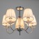 Avtal chandelier 5xe14 40W chrome 58x58x80 cm Bayerlux