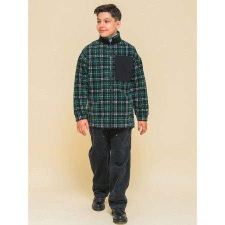 Pants for boys, height 98 cm, dark gray color-11