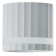 Ceiling light Feron HL365, IP20, GX53, 12 W, 85x85x75 mm, white color