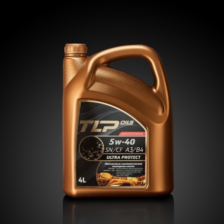 Motor oil TLP Ultra Protect 5W-40 SN/CF A3/B4, synthetic, 4 liters