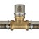 STOUT SFP-0005-202620, D = 20 x 26 x 20 mm, transition, brass