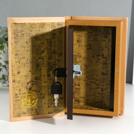 Safe Brush Tree leatherette "Yekaterinburg" 3D embossing 21x13x5 cm-2