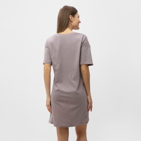 Night shirt female, lilac color, size 54-3