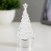 Nightlight "Christmas tree" LED 1W RGB 3xlr44 chrome 4x4x11cm