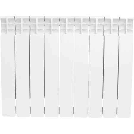 Bimetallic radiator Stout Space, 500 x 90 mm, 9 sections, side connection-1