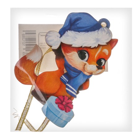 New Year's prefabricated pendant on the Christmas tree "New Year! Fox "-6