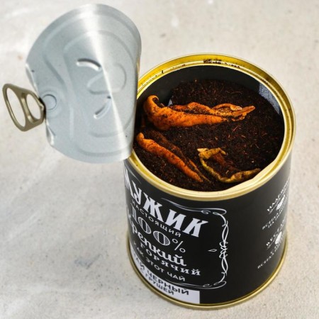 Black tea "man": with a pear, 60 g. (18+)-1