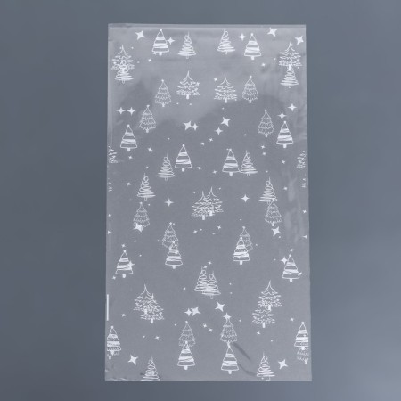 Package packing bopp, "Christmas trees" 20*35 cm-2