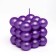 Figure candle "Babble" Big Cube, 5x5x5 cm, purple