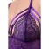 Combinations and Thong Candy Girl Nevaeh, OS size, purple color