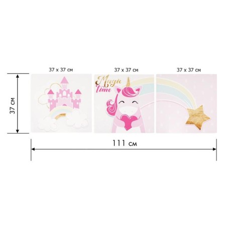 Modular picture "Unicorn"-1
