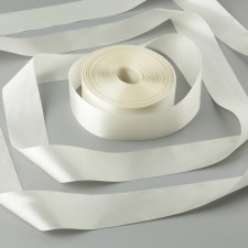 Satin tape, 50 mm × 100 ± 5 m, ivory color