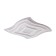 LED LED economy light, size 50x50x7 cm