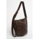 Sobo bag female, genuine leather, ludor brown, 40x1x35 cm