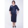 Female jacket, size 52, blue color