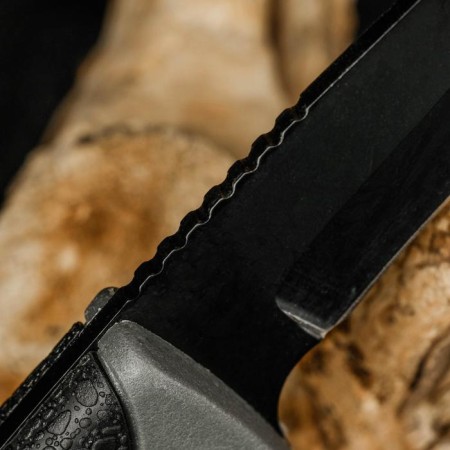 Tactical knife "Alfa" 20.5cm, blade 95mm/3.6mm, skinny, gray-5
