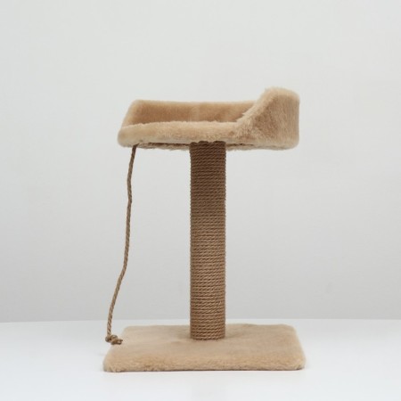 A column-bungee with a sunbed, 35 x 35 x 55 cm, beige-3