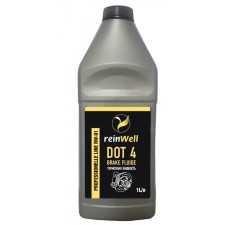 Reinwell Dot 4, 1 liter brake fluid