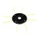 Coil for trimmer tundra, "spider", universal, fishing line 2.4 - 3 mm, landing 25.4 mm