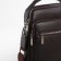 Male bag over the shoulder, Textura, 3 external pockets, brown color