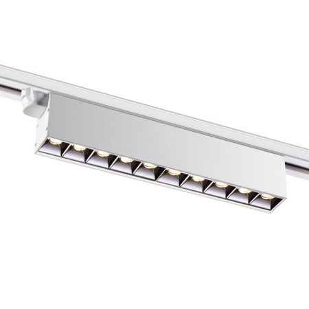 Snow -shaped single -phase three -core LED Novotech. Iter, 16W, LED, 66x315x36 mm, white color-3