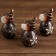 Set of souvenir "Elephants" (3 pcs) 14x4.5x12 cm