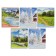 Notebook of 48 sheets in Calligrata "Seasons", cover coated cardboard, offset unit, mix