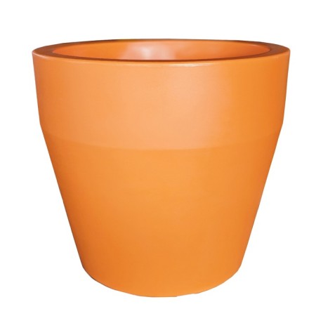 Kashpo for flowers "Chalice" 58x52 cm, 90 l, color orange